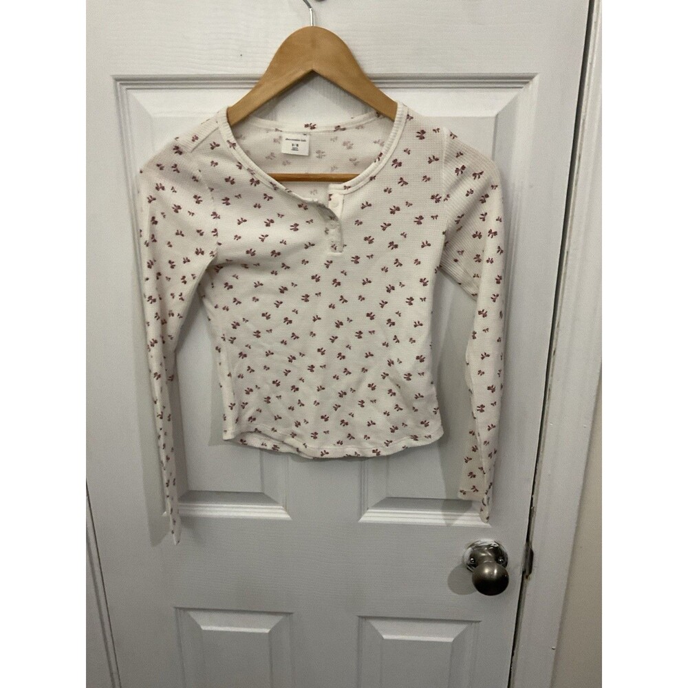 abercrombie kids girls 9/10 Long Sleeve Shirt